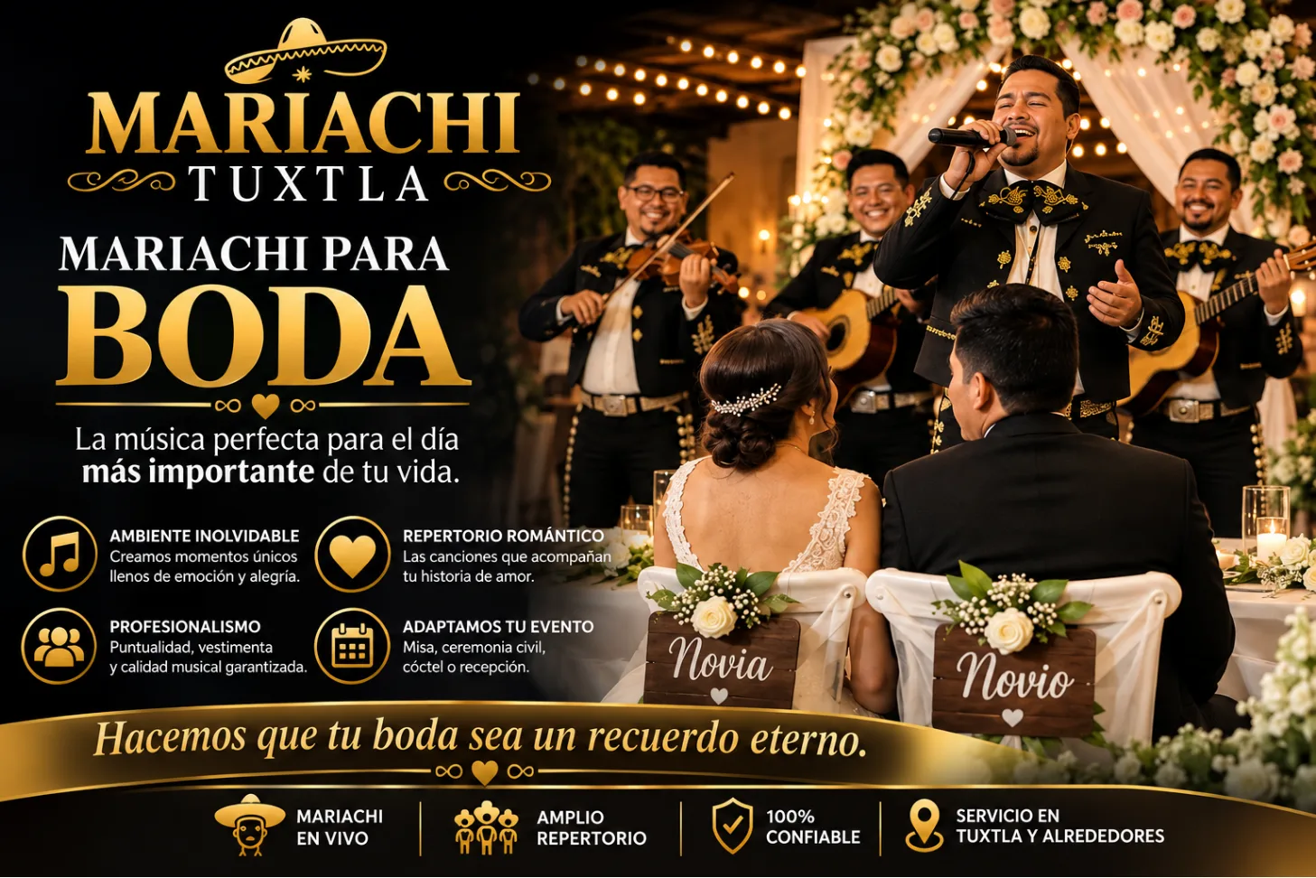 Mariachi para Bodas en Tuxtla Gutiérrez — Mariachi Tuxtla